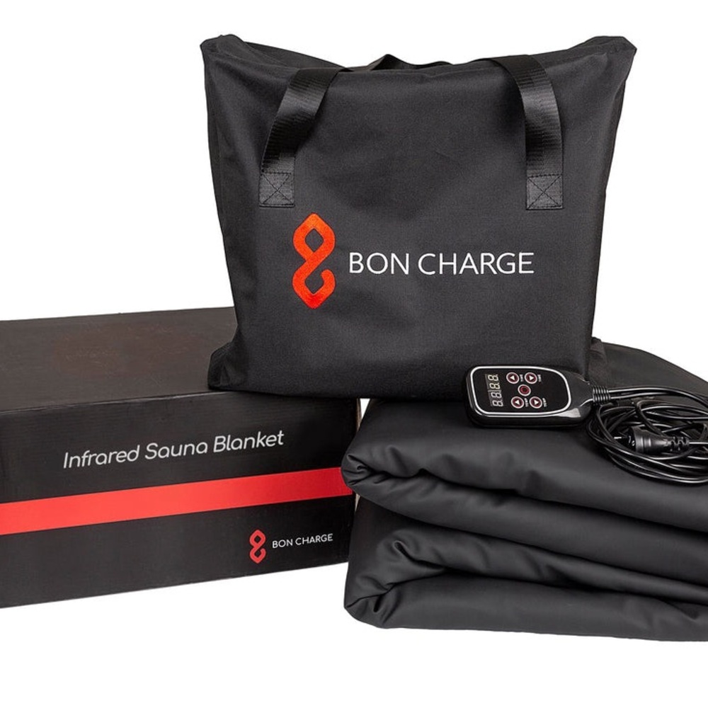 BON CHARGE LOW EMF INFRARED SAUNA BLANKET / BAG + Sauna blanket Insert bonus $99